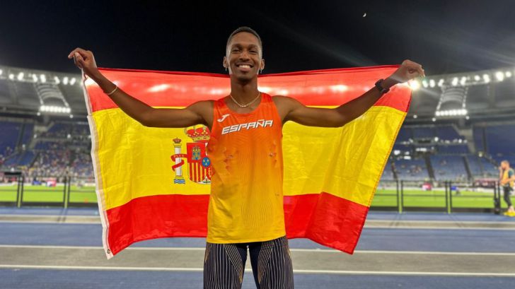 Jordan Díaz se estrena con España Atletismo como campeón de Europa